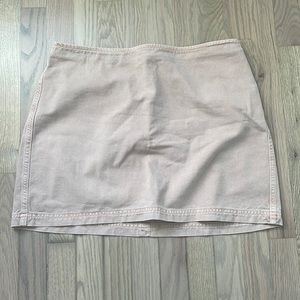 Urban Outfitters BDG Dusty Pink Mini Denim Skirt - Sz L